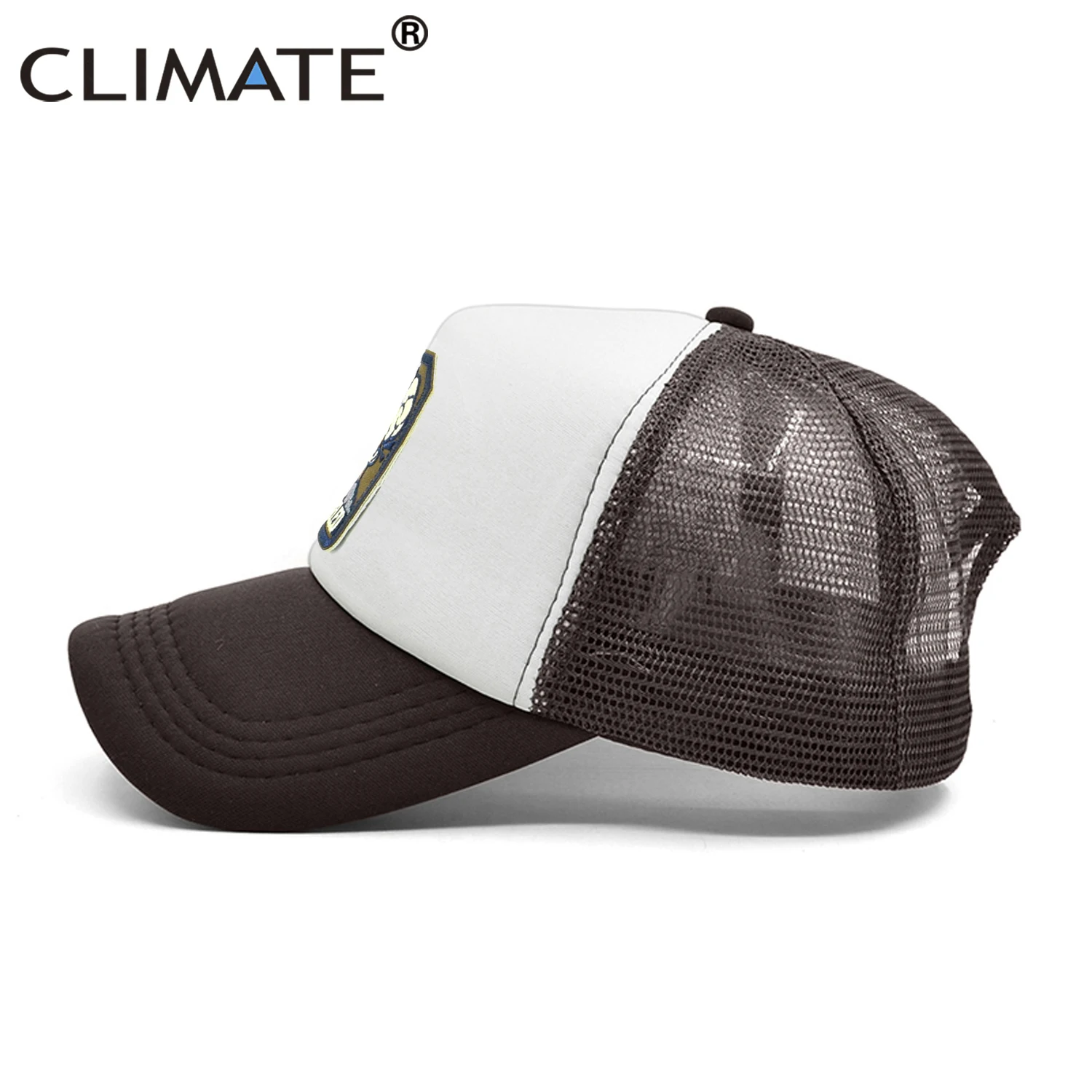 CLIMATE Canceled Mushroom Cloud Cap N-bomb Bomb Nuclear Explosion Trucker Cap Bomb Atomic Cap Nuke Hat Cap Cool Summer Mesh Cap