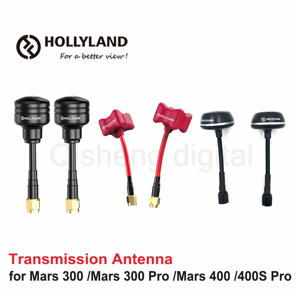 Hollyland Lollipop/Mushroom/Triumph Antenna for Mars 300 Mars 300 Pro Mars 400 400S Pro Wireless Transmission System Transmitter