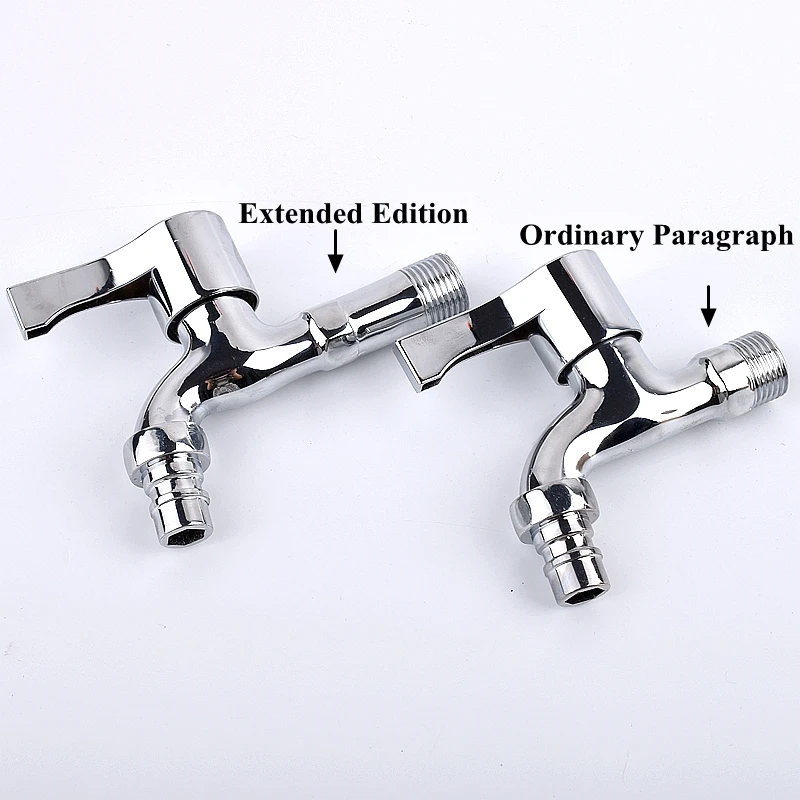 1/2“ Male Thread Kitchen Water Tap Garden Outdoor Bibcock Washing Machine Faucet Watering Irrigation Joint Connect To 15mm Hose