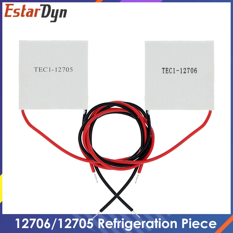 TEC1-12706 12706 TEC1-12715 TEC1-12705 moduł peltiera do chłodzenia termoelektrycznego 40*40MM 12V nowy półprzewodnikowy chłodzenie