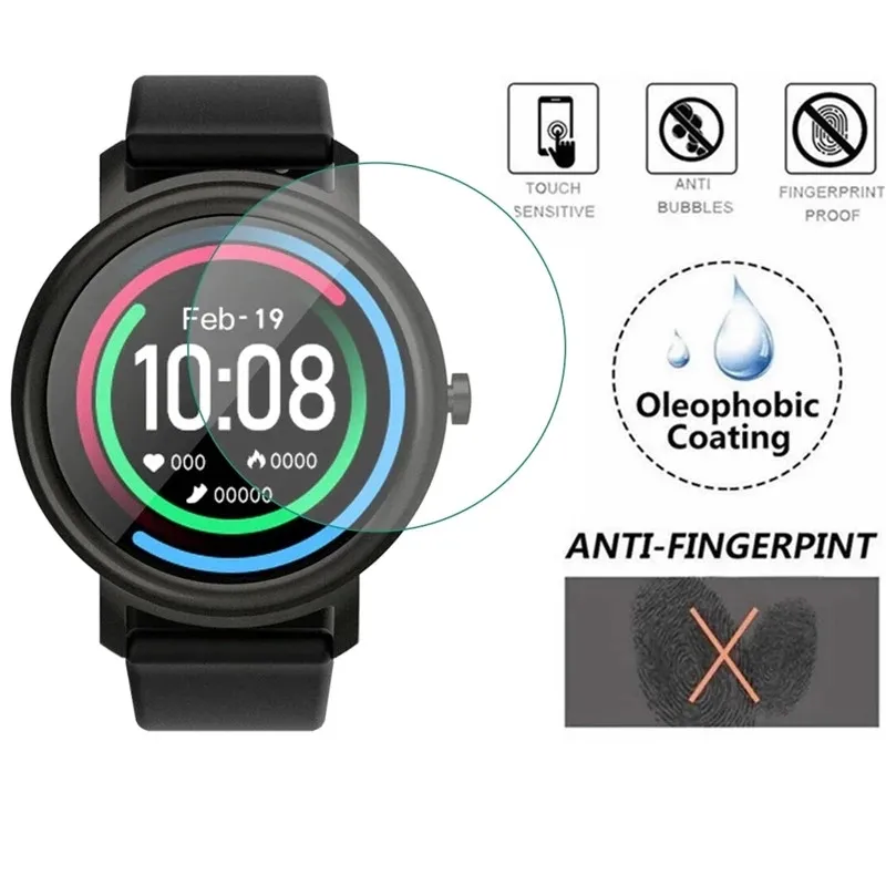 BEHUA Gehärtetem Glas Uhr Screen Film Schutz Abdeckung Für Xiaomi Uhr Air Schutzhülle Smartwatch Für Mibro Air Zubehör Film