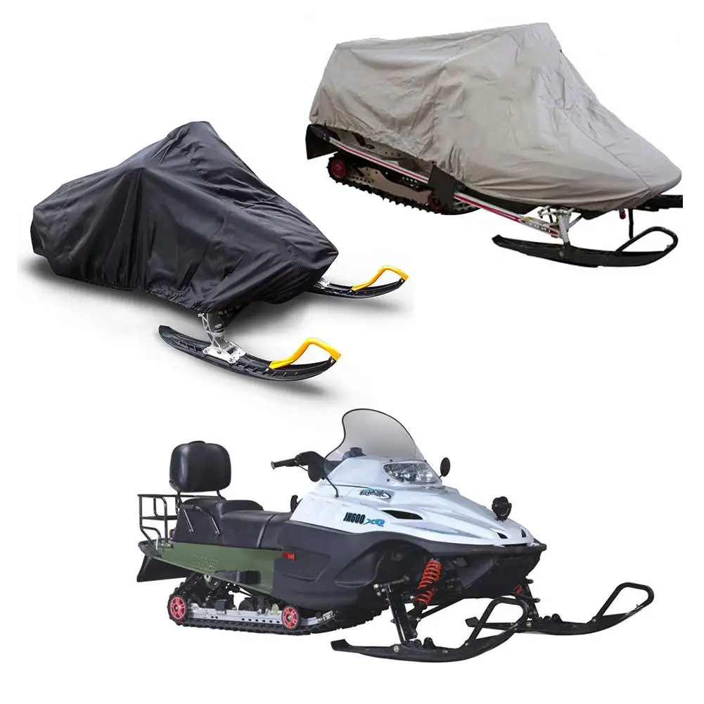 

Outdoor Skiing Snowmobile Cover Waterproof Windproof Fits Snowmobiles 145" Long x 51" Wide x 48" High