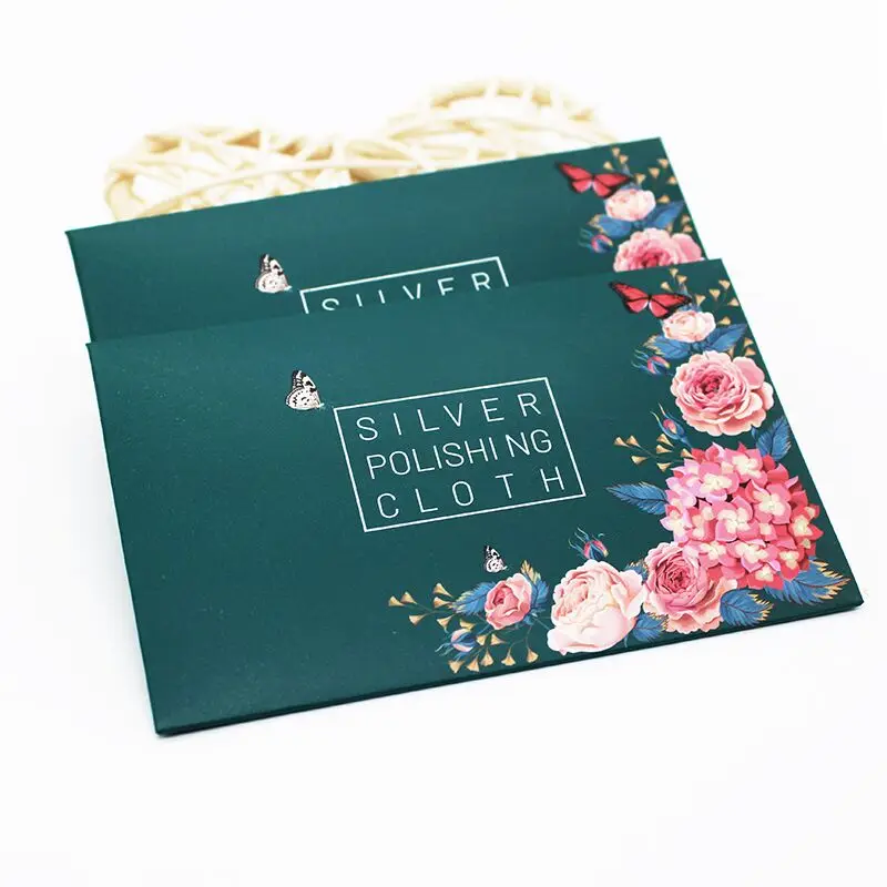 50/Piece Silver Polishing Cloth Polishing Cloth Gold Polishing Cloth Gold K Gold Platinum 925 Silver Jewelry Cleaning