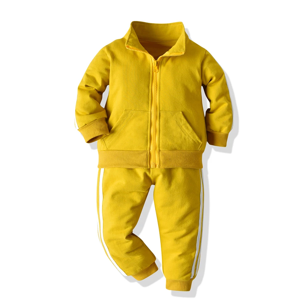 Tem doger 2020 autumn and winter baby boy clothing suits coat +pants 2 pcs newborn boys tracksuit casual outfits