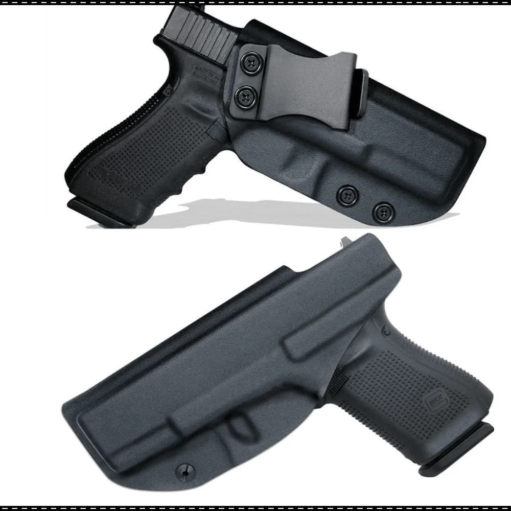 

IWB Kydex Holster For Glock 17 19 22 23 25 26 27 28 31 32 33 43 43X Inside The Waistband Concealed Carry CCW Aiwb Appendix