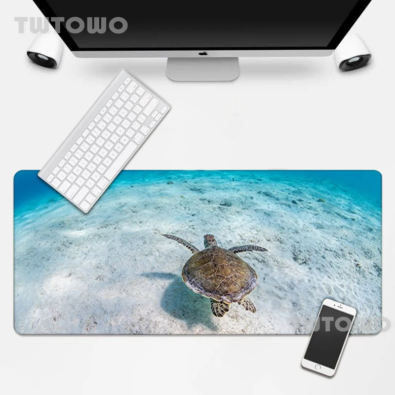 The Bottom Of The Sea Turtle Mouse Pad New Hot Sell Mouse Pad Gamer MousePads Table Mat Mouse Mat Desk Mat Carpet Mouse Pad