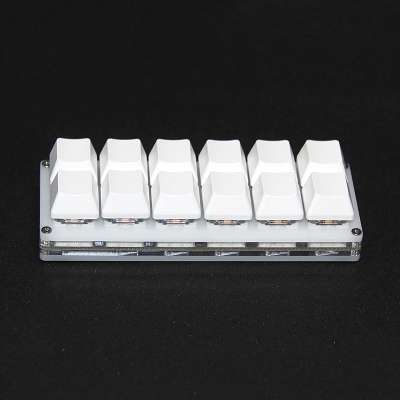 Teclado Macro de 12 teclas con función USB, dispositivo de atajo, interruptores de teclado mecánico, Numpad para juegos, Photoshop