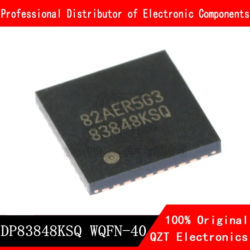 10pcs/lot DP83848KSQ DP83848 DP83848K WQFN-40 new original In Stock