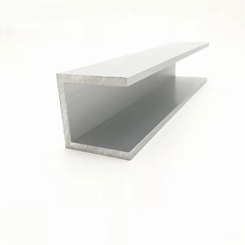 U-shape Aluminum alloy profile, Outer width 40mm, height 40mm ,length 50cm,Aluminum profile rail