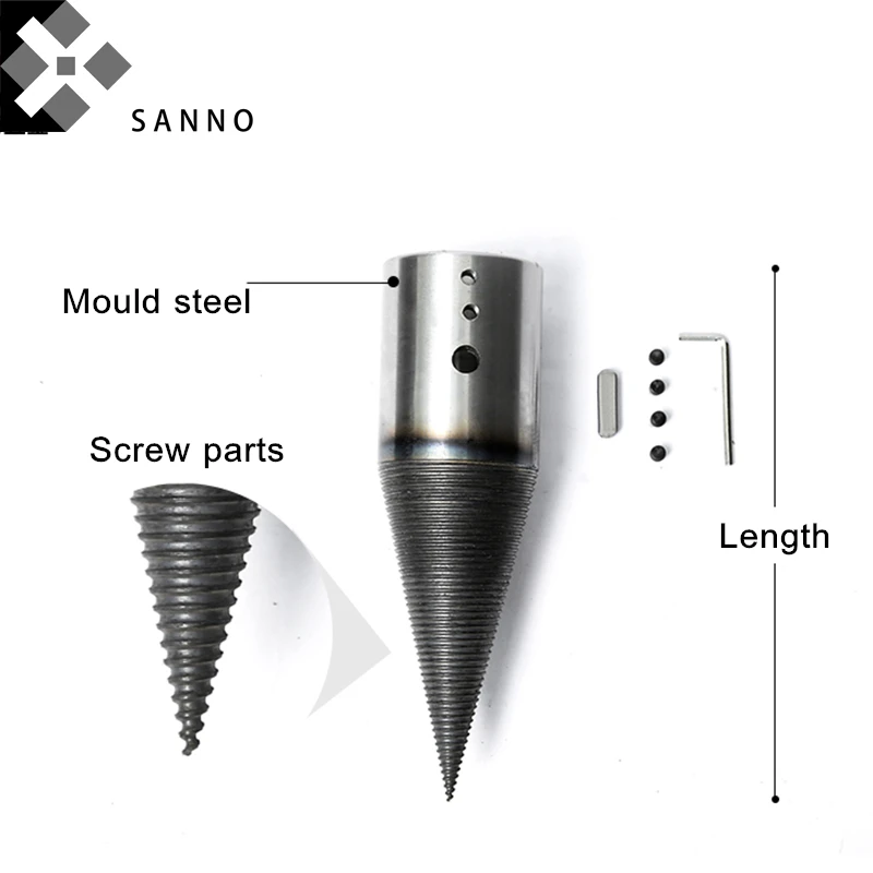Wood Drill Bit High Hardness Small Electric Machine Tools Split Cone Drilling Bits For Woodwork Can Be Various Customized
