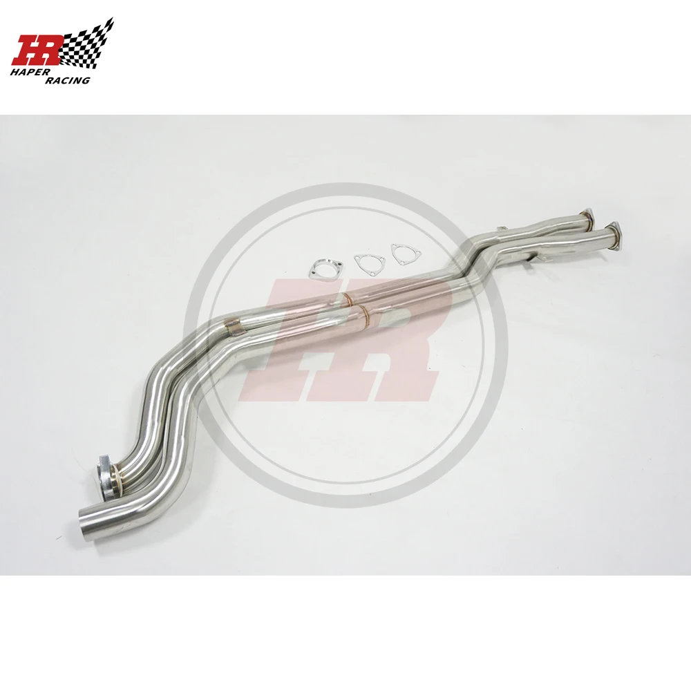 HP RACING Stainless Steel 2.36'' Exhaust Mild Pipe For E46 3-Series M3 330I 2001-2006