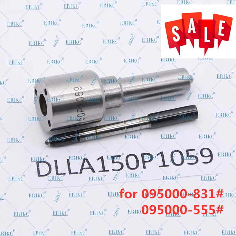 ERIKC  DLLA150P1059 Common Rail Auto Diesel Injector Nozzle dlla 150p 1059 DLLA 150 P 1059 for Denso 33800-4570# 095000-8310