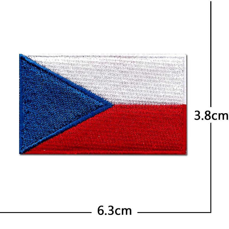 National flag computer embroidery patches clothes sticker ironing sewing Applique Belarus Belgium Croatia Czech Republic England