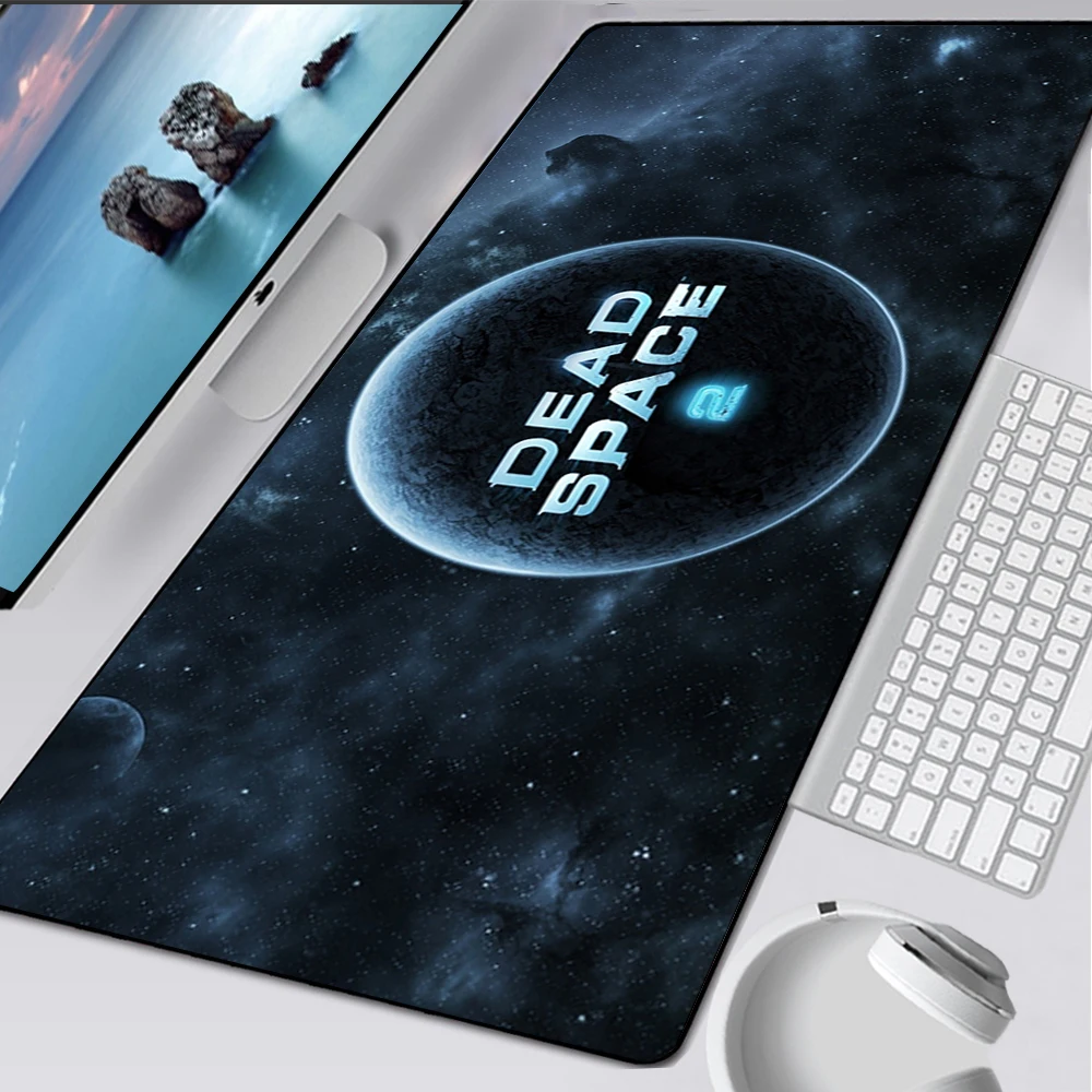 Dead Space Large Gaming Mouse Pad Computer Office Mousepad PC Gamer Mouse Mat Laptop Mausepad Mouse Carpet Keyboard Mat Desk Pad