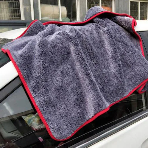 60*90 1200GSM Car Detailing Microfiber Towel Cleaning Rag for Car Drying Car Wash Car Care Cloth Detailing Car Washing Kitchen