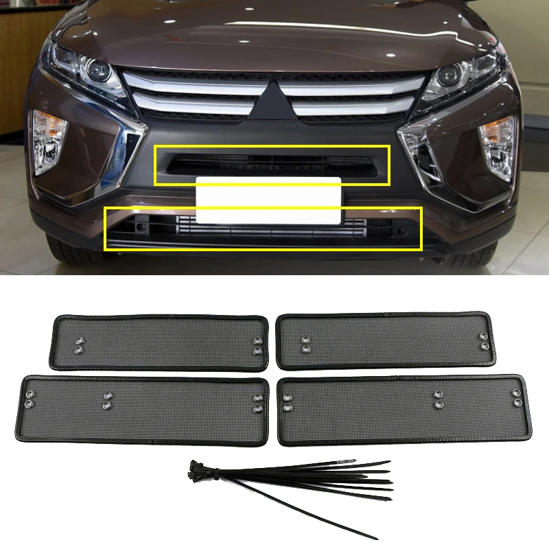 Insect Grill Net Screening Insect Mesh Cover for Mitsubishi Eclipse Cross 2018 2019 2020 2021 2022 Car Styling  Insect Grill Net