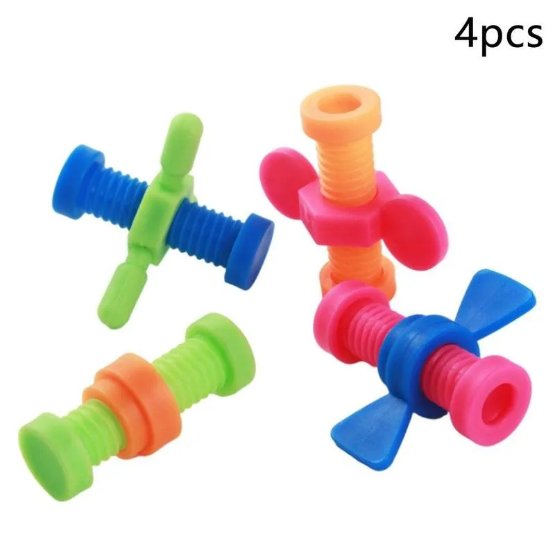 4pcs Pencil Topper Spinner Food Grade BPA Free Plastic Fidget Toys For Adult Kids Decompression Anti-stress Toys Birthday Gifts