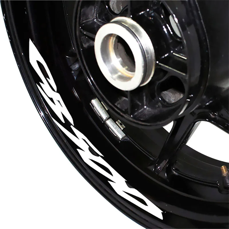 

High Quality Motorcycle Modified Front/Rear Wheel Sticker Waterproof Reflective Wheel Color Side Strip Decal for HONDA CB500