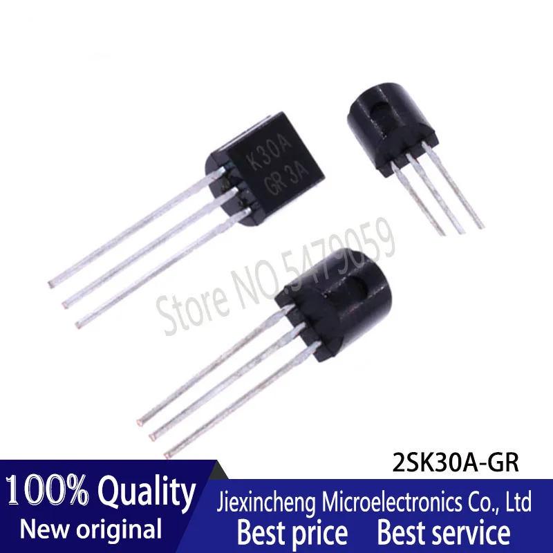 20 Chiếc 2SK30A-GR K30A 2SK30A 2SK117 K117 TO-92 Mới Ban Đầu