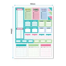 Planner Stickers Set Scrapbooking Deco Labels Weekly Plan #6