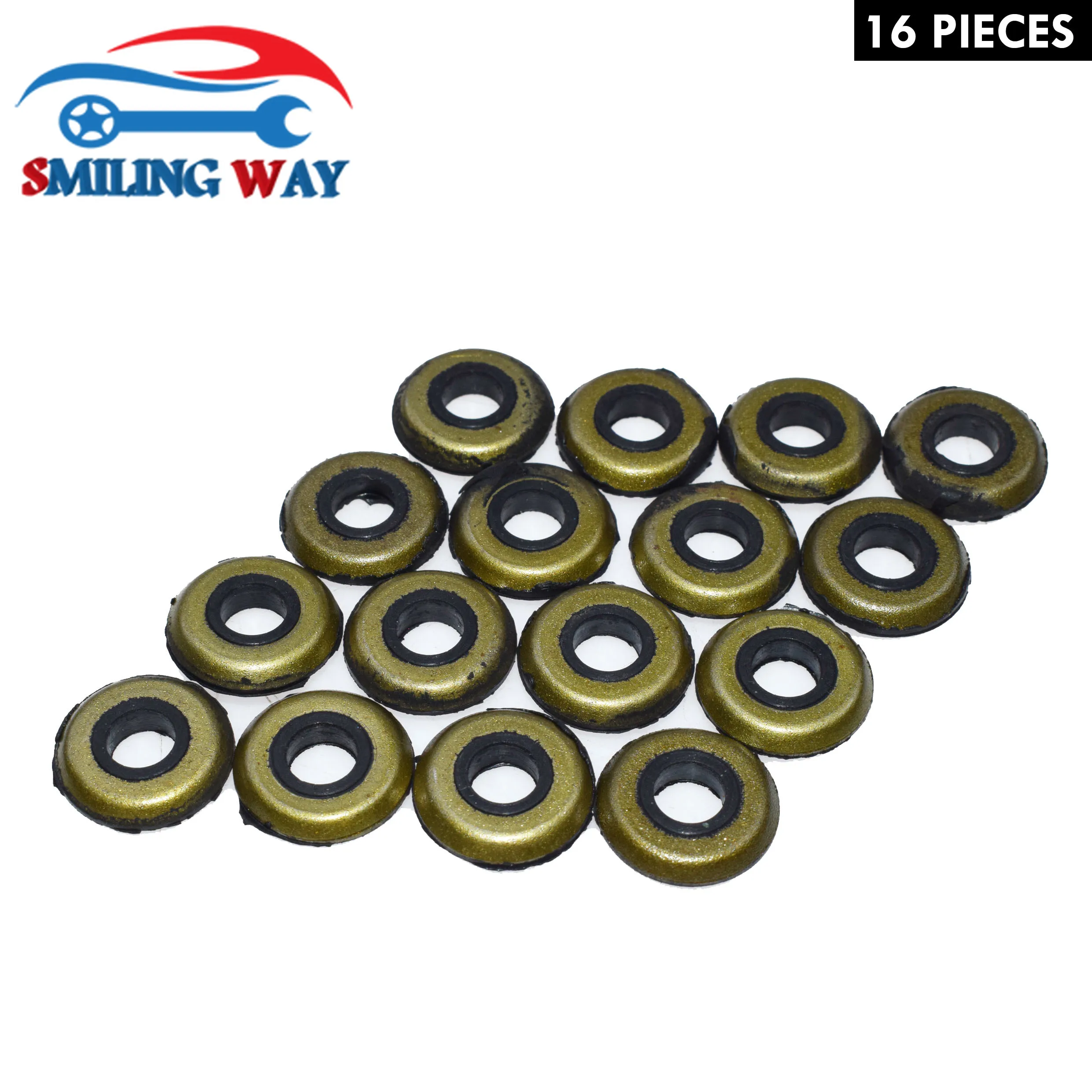 Valve Cover Bolt O-Ring Grommet Washer Seal For Toyota Supra LEXUS GS300 IS300 SC300 2JZ-GE 2JZGE 3.0L 90210-07001