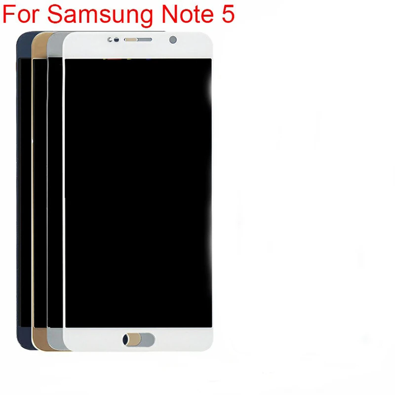 Note 5 AMOLED LCD For SAMSUNG Note 5 N920F LCD Display Touch Screen Digitizer For Samsung Note 5 N920 LCD Assembly Replacement