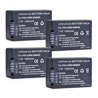 1200mAh DMW-BMB9 Battery for Panasonic Lumix DMC FZ40K FZ45K FZ47K FZ48K FZ60 FZ70 FZ80 FZ100