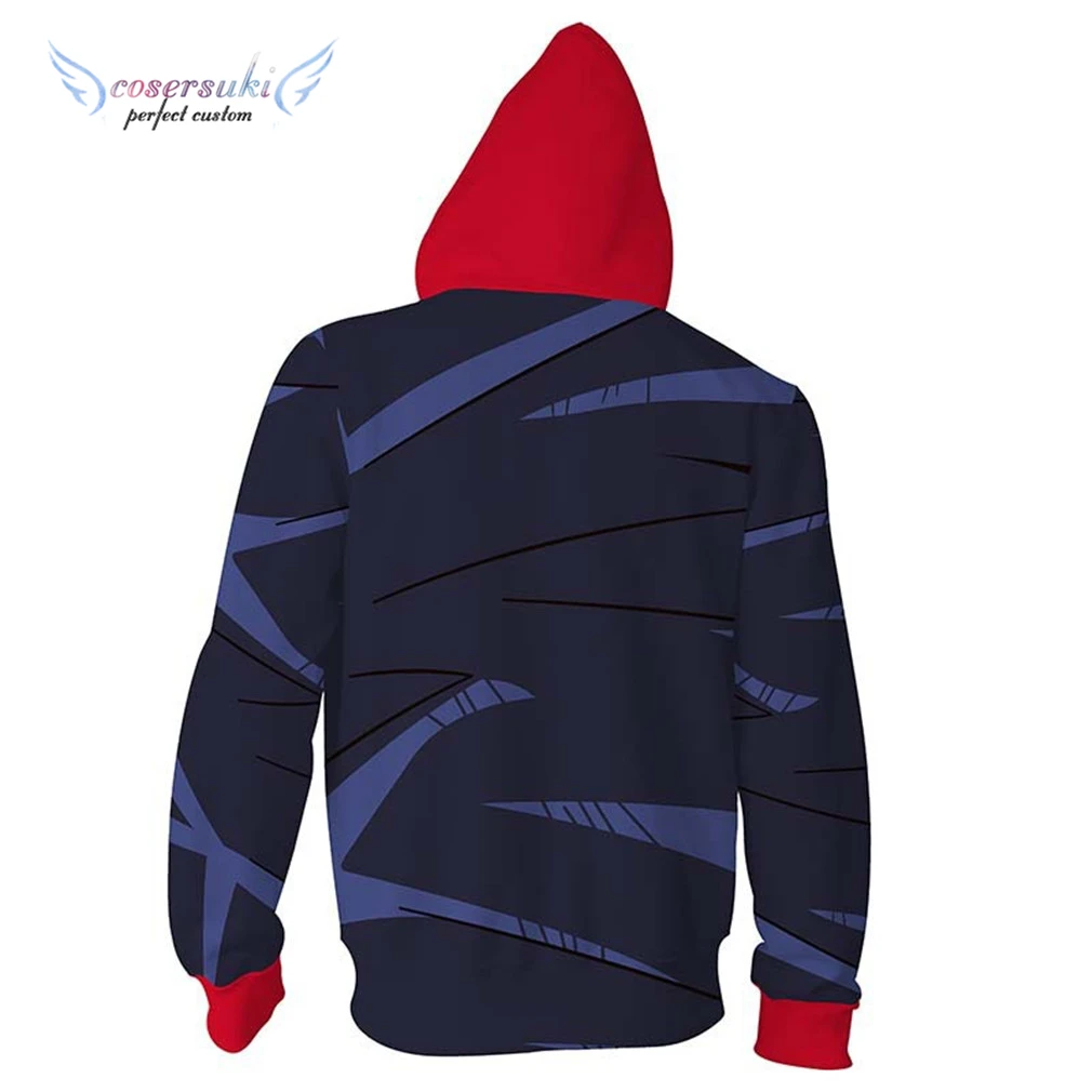 Ryoumen Sukuna Itadori Yuji Cosplay hoodies 3D Print Hooded Halloween Christmas Jacket  Costume