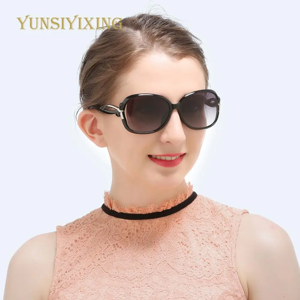 Ysyx Gepolariseerde Zonnebril Vrouwen Vlinder Frame Zonnebril UV400 Spiegel Rijden Reizen Vrouwen Eyewear Gafas De Sol 2229