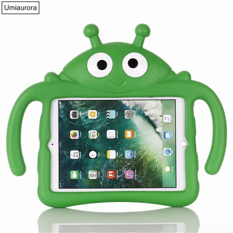 Funda para niños para iPad Mini 1 2 3 4 5 funda de cuerpo completo a prueba de golpes con dibujos animados bonitos para IPad Air 2 5th 6th Gen 9,7 2017 2018 funda con soporte