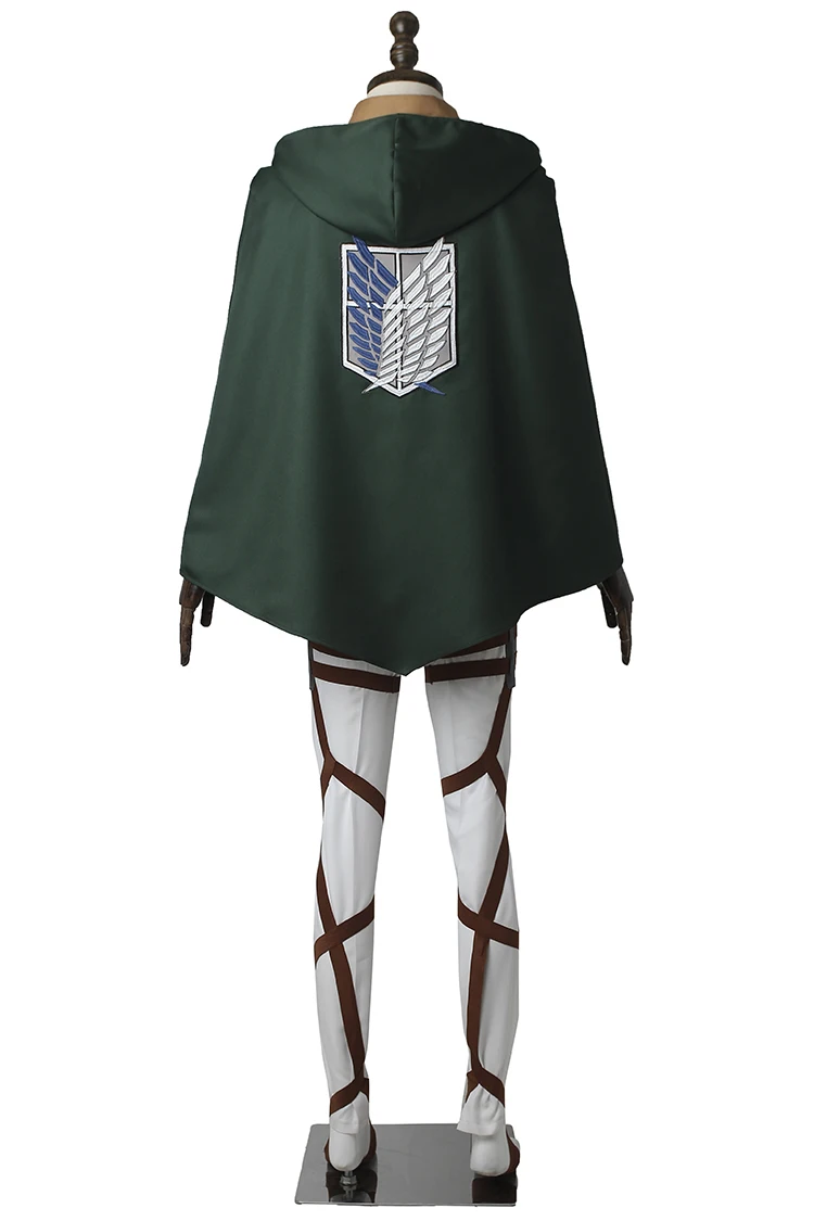 Attack on Titan Eren Yeager Cosplay Costume Eren Uniform Carnival Full Set Custom Made Cosplayonsen