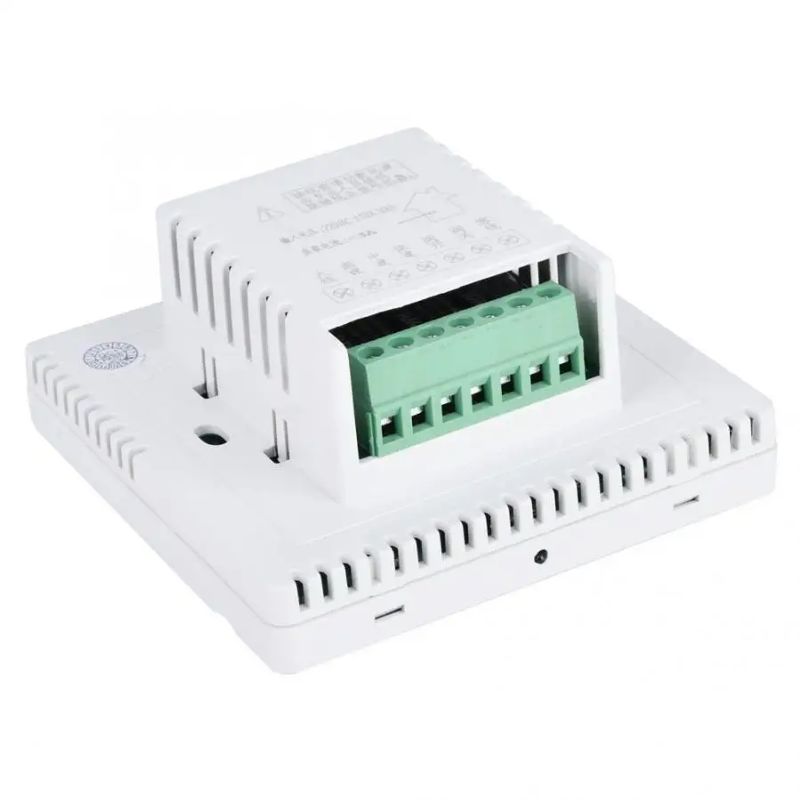 Heißer Verkauf Fan Temperatur Controller LCD Thermostat Fan Spule Controller Zimmer Digitaler Thermostat Boden Temperatur Control Tester