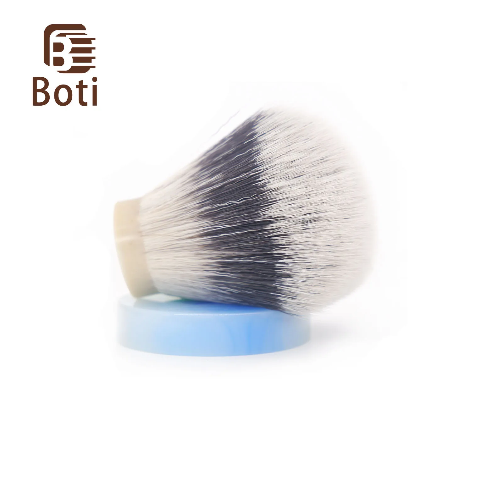 Boti Brush-Imitate Two Band Synthetic Hair Knot Bulb Type Daily Cleaning Beard Shaping Tool Beard Care Kit