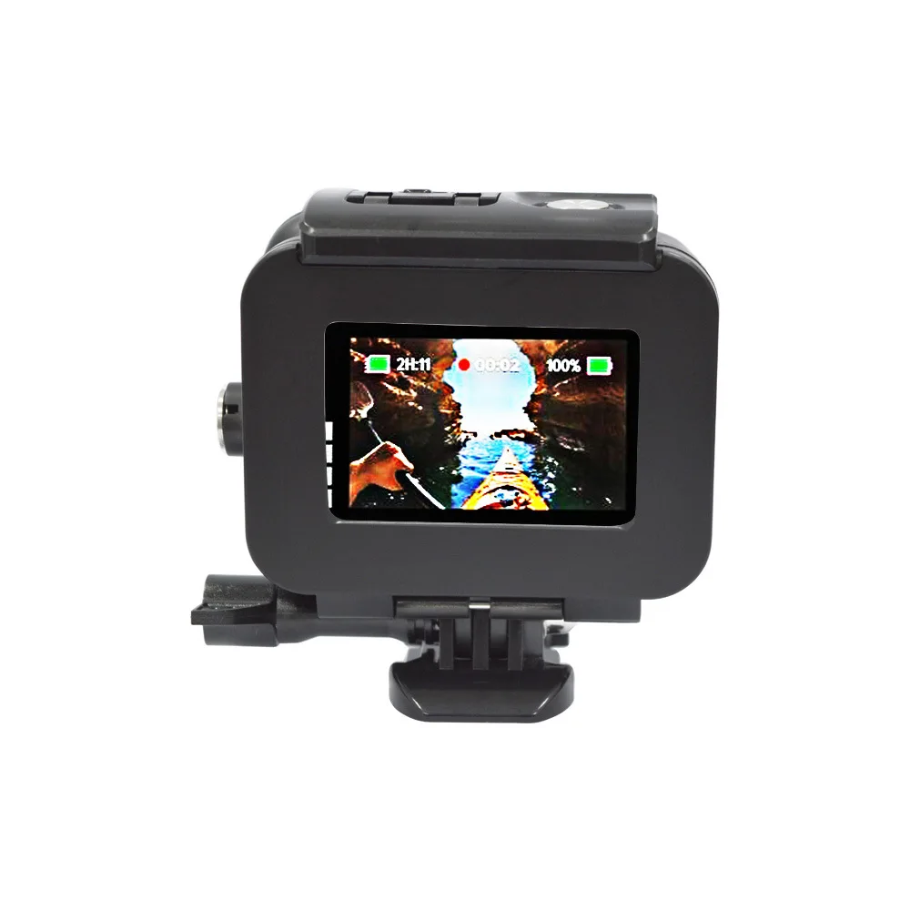 Funda impermeable para Gopro 8, carcasa protectora subacuática para buceo, caja negra para Go Pro Hero 8, accesorios nuevos