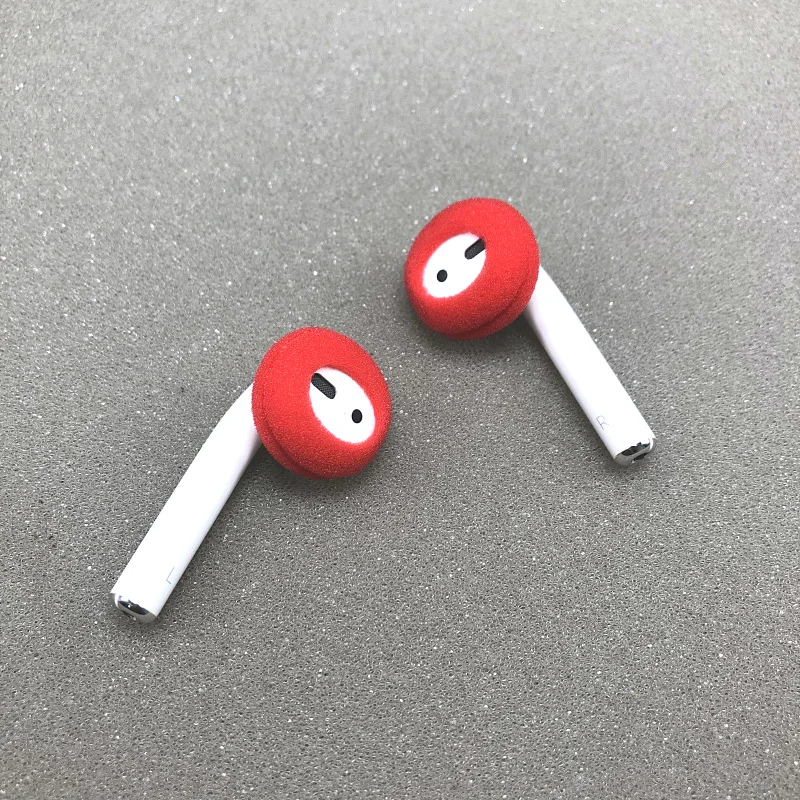 Ear Pads for Airpods 1/2 Earphones Dount Foam Sponge Apple Bluetooth Earphone Replacement Earpads Headphone Covers Eartips 10pcs