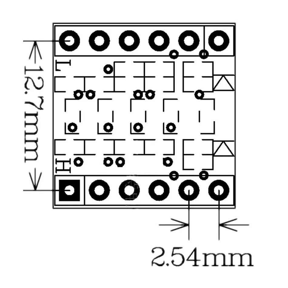 10 sztuk poziom Shifter 3.3V 5V 4 kanały IIC I2C konwerter poziomów logicznych dwukierunkowy moduł 3.3V do 5V Shifter dla Arduino