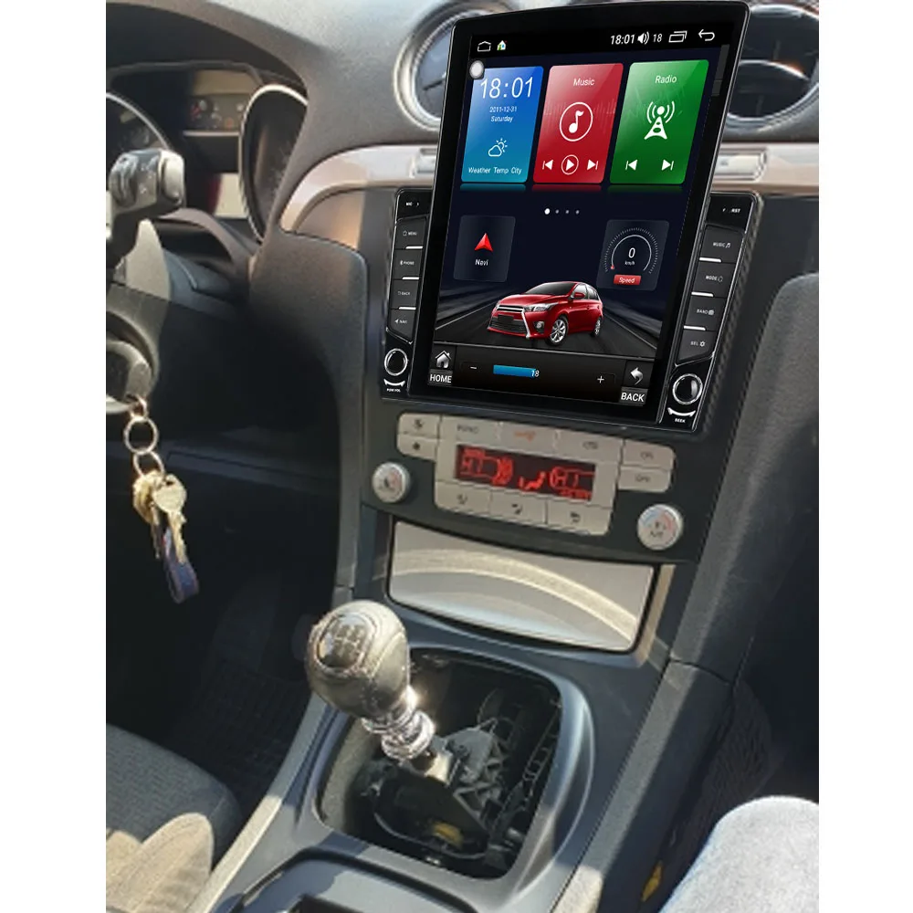 IPS DSP Android 10 64GB Tesla Screen Player Car Multimedia For Ford S-Max Ford S Max Galaxy Audio Radio GPS Navi Head Unit