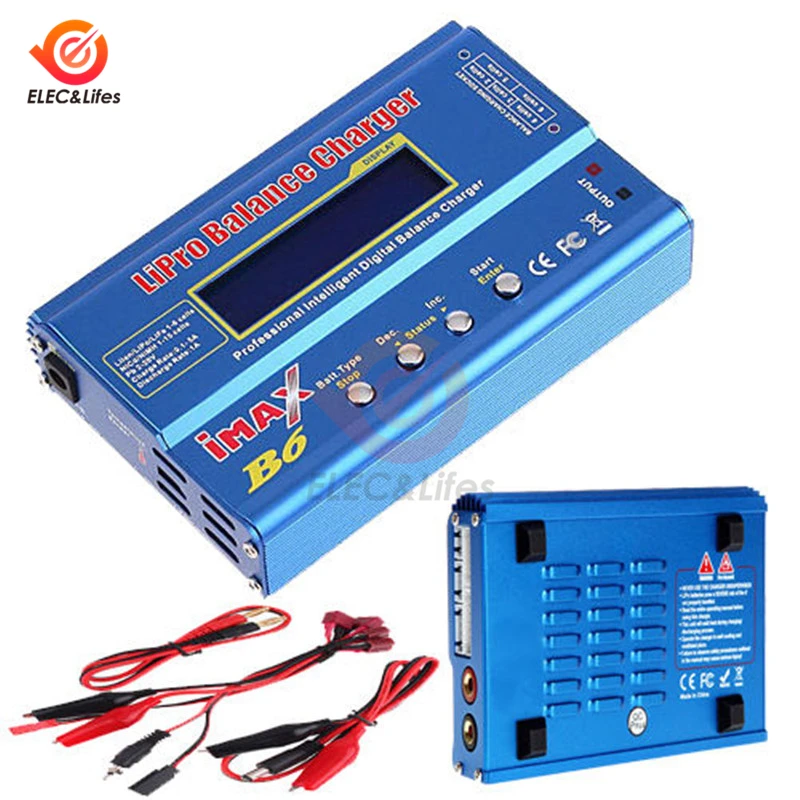 Latest IMAX B6AC RC B6 AC Nimh Nicd Lithium Battery Balance Lipo Battery Charger Balance Discharger With Digital LCD Screen