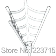 *Web w. shaft*10pcs DIY enlighten block brick part No.25895 , Compatible With Other Assembles Particles