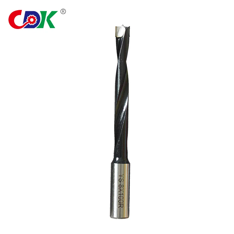 Brocas de 8mm para carpintería, broca de enrutador de 90mm y 100mm, para hacer agujeros de perforación de carburo de madera, 1 unidad
