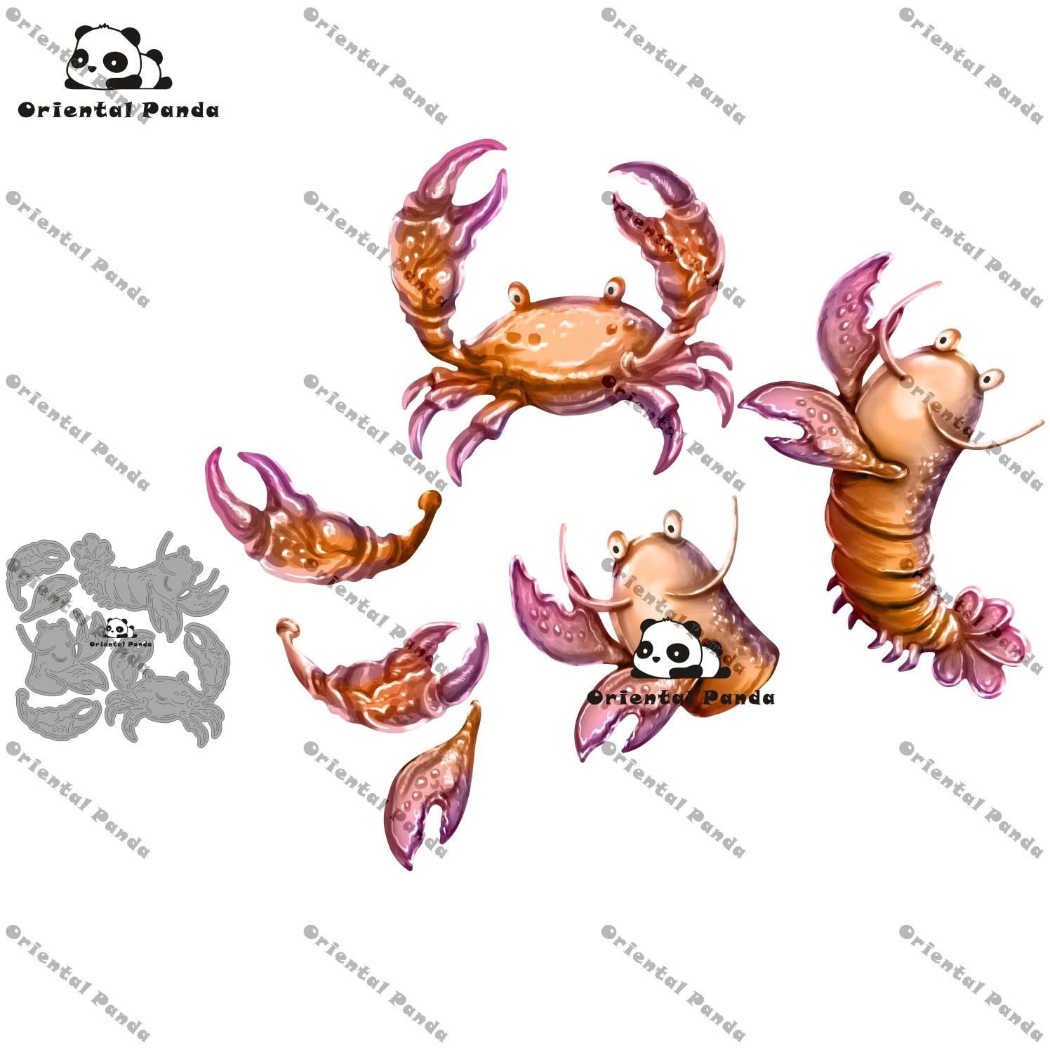 New Dies 2020 Camper Van Metal Lobster and crab Dies diy Dies photo album cutting die Scrapbooking Stecil cutting die  die cut