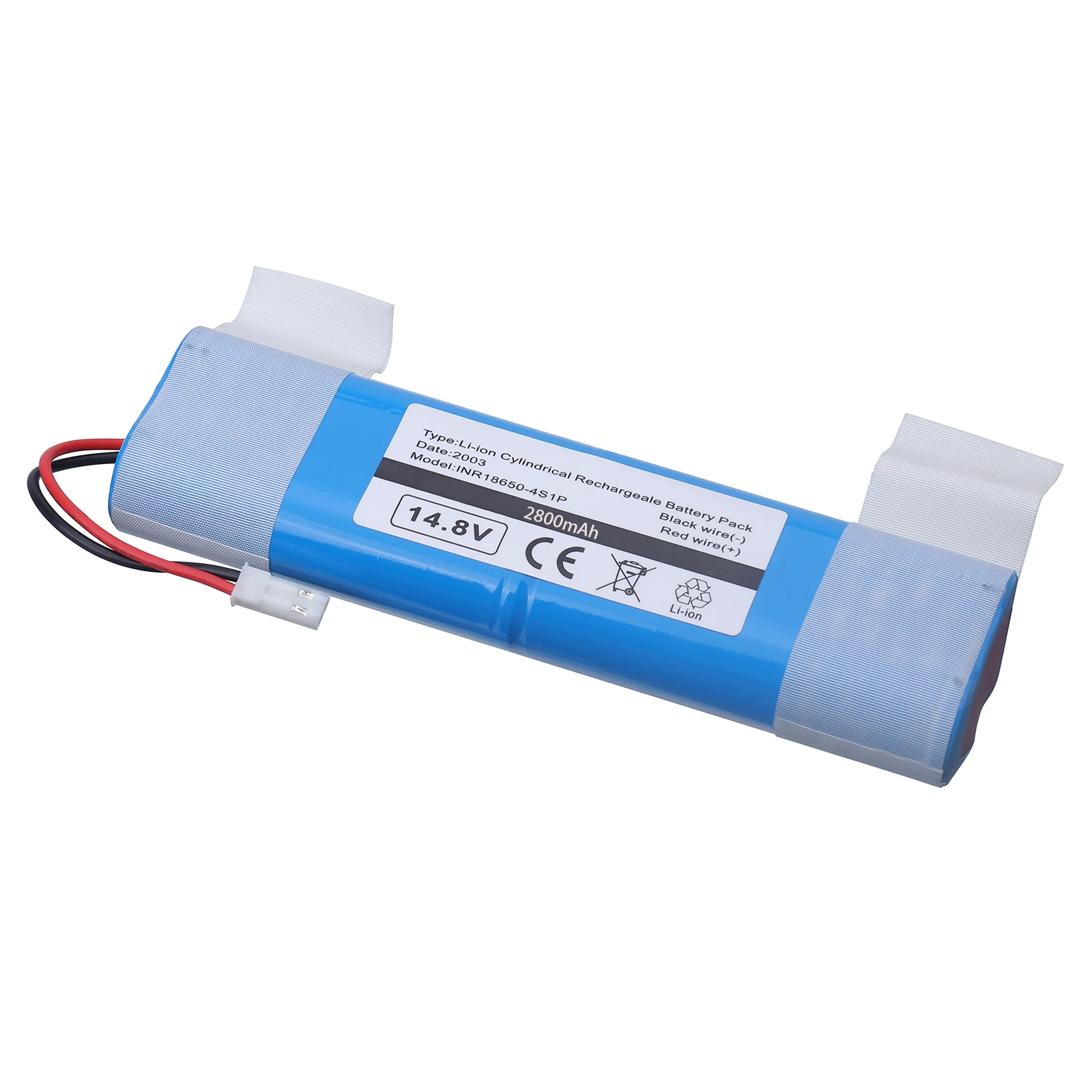 14.4v (14.8v) 2800mah bateria para ilife v3s pro, v50, v5s pro, v8s, x750, para zaco v3, v40, v5s pro, v5x