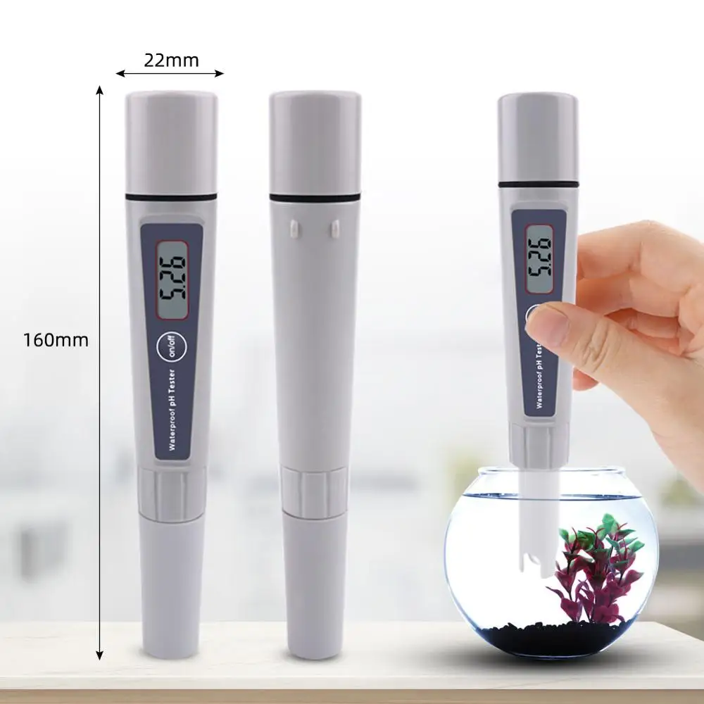 yieryi PH-032K Pocket Pen Water test Digital PH Meter Tester PH-009 IA 0.0-14.0pH for Aquarium Pool Water Laboratory