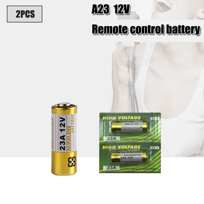 100PCS 23A 12V dry alkaline battery 23AE 21/23 A23 23GA MN21 for doorbell,car alarm,walkman,car remote control etc