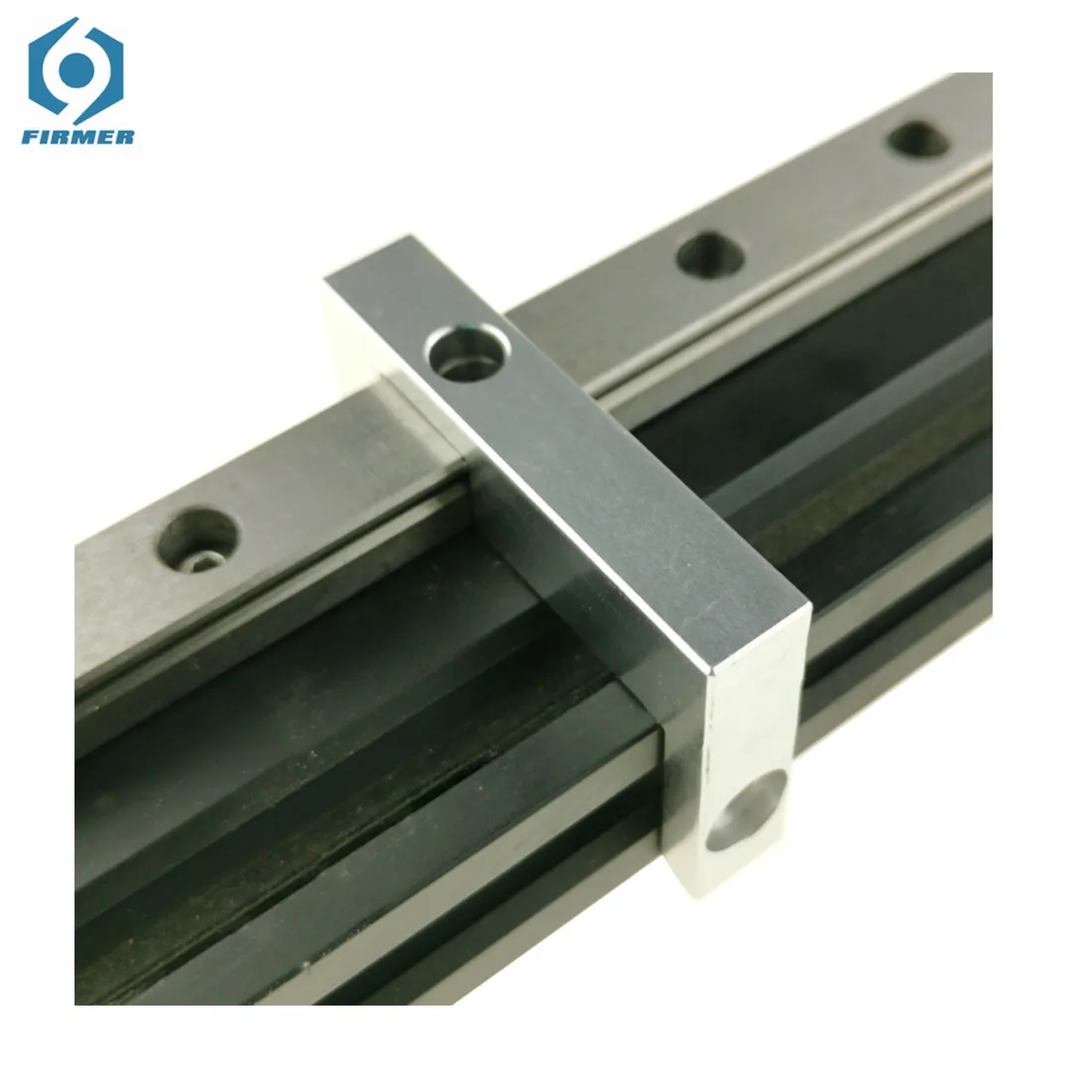 

1pc BLV Ender-3 3D printer parts 2020 2040 Aluminum profile fixed block MGN12 linear guide fixed block silver Aluminum block