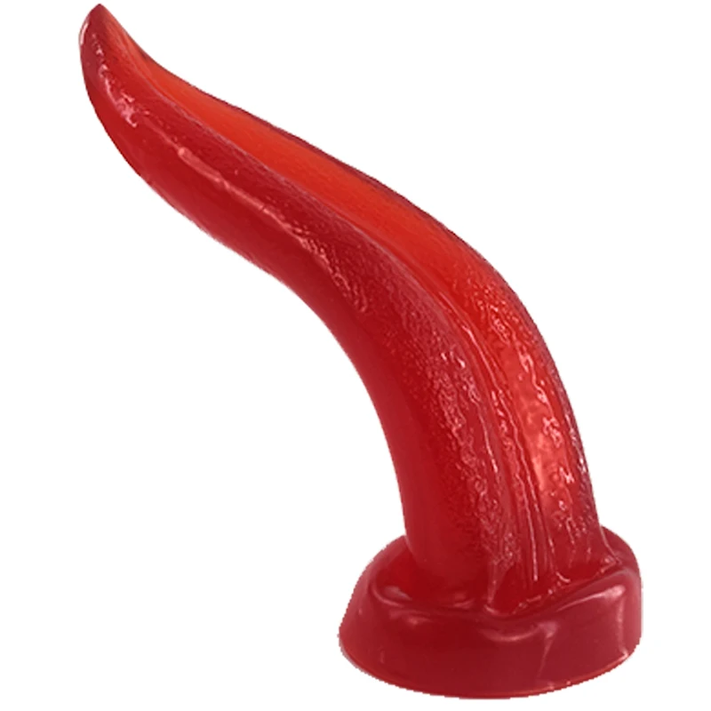 QKKQ Realistic Tongue Dildo Sex Toys For Women G-Spot Massage Masturbator Anal Butt Plug Goods For Adult Erotic Product