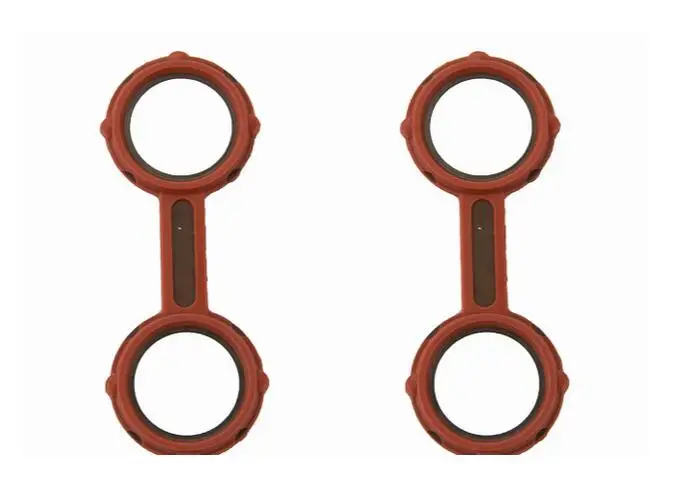 

Уплотнение масляного радиатора двигателя для Mercedes W211 W212 E320 GL320 ML320 R320 S350 6421880180, 2 шт.