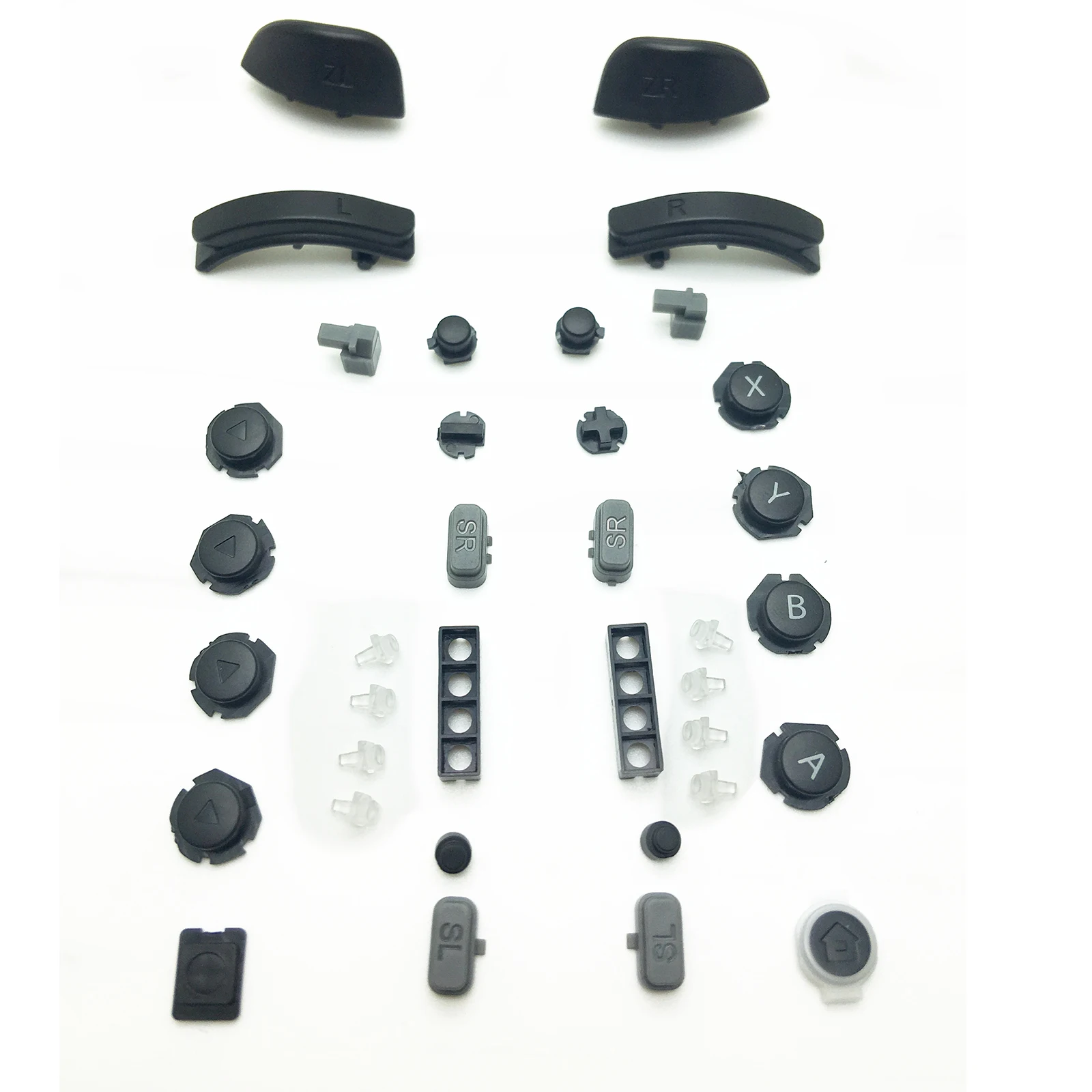 Replacement Full Handle A B X Y Buttons Screws for Nintend Switch NS Joy Con Game Controller Left &Right Button Part Accessories