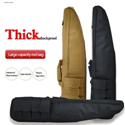 Long Gun Backpack 98CM / 118CM Tactical Hunting Gun Bag Outdoor Paintball CS Air Gun Case Heavy Duty Gun Bag With Cushion
