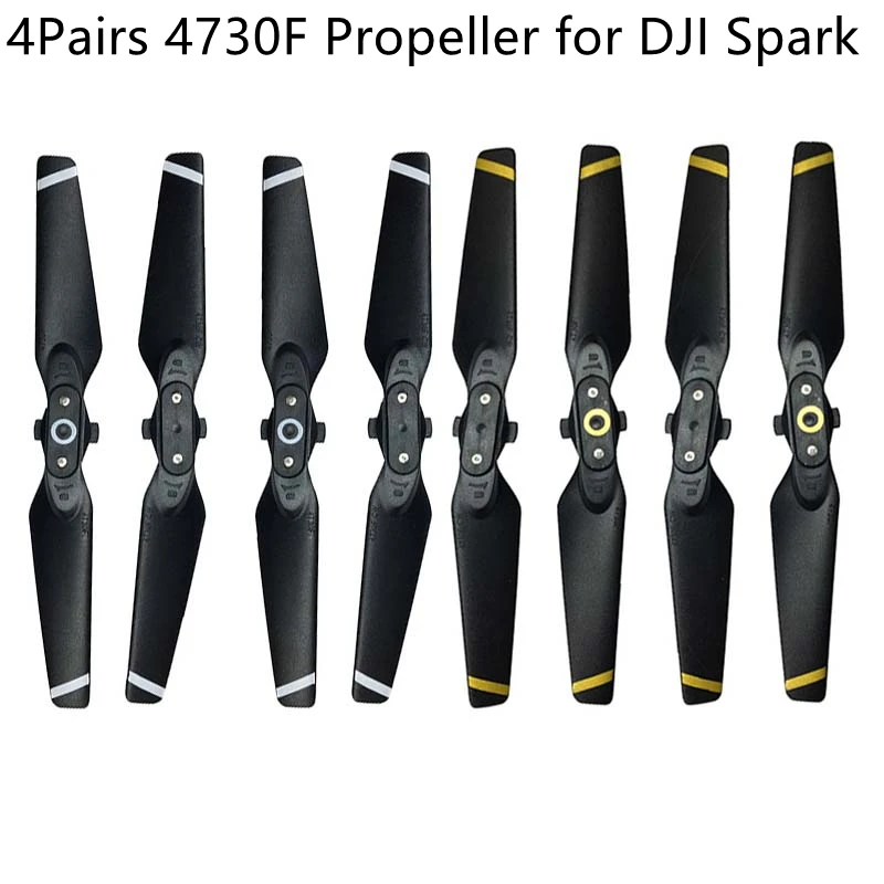 4Pairs 4730F Propeller for DJI Spark Drone Quick Release Folding Blades CW CCW Wing Replacement Accessory